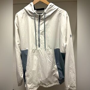 Under Armour 1/2 half zip jacket with hood. Men’s size xxl / 2xl.